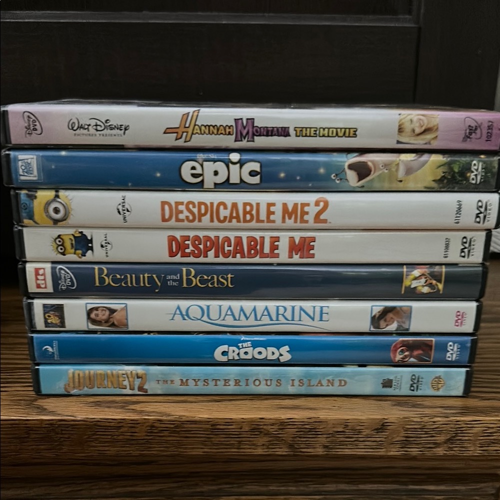 Disney and Animated Movie DVD Collection